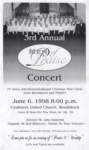 Annual concert program